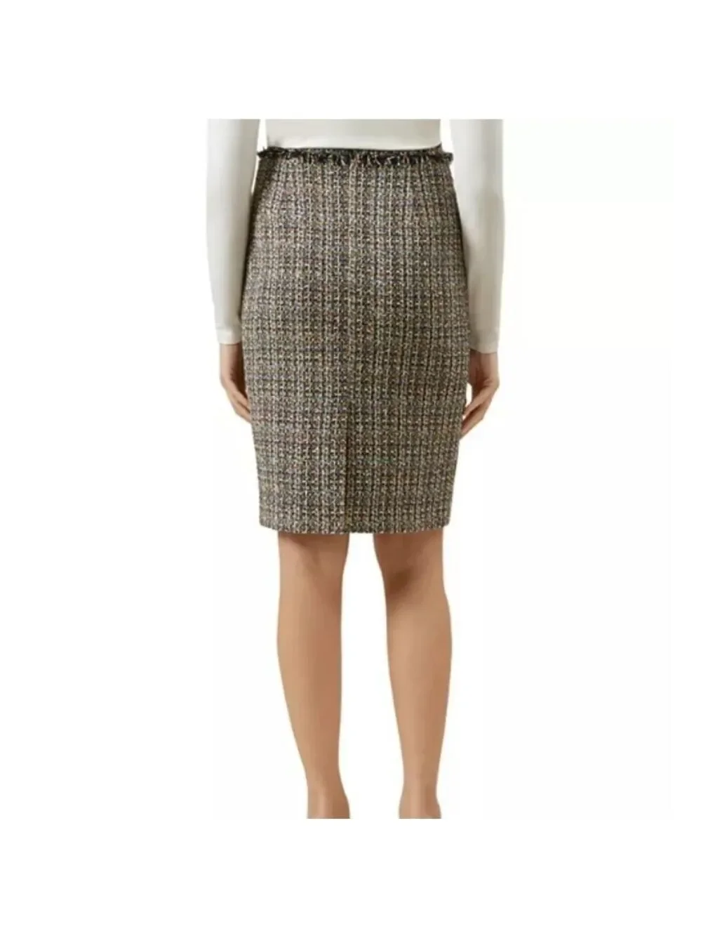 Hobbs London Jessie Tweed Pencil Skirt Size 12